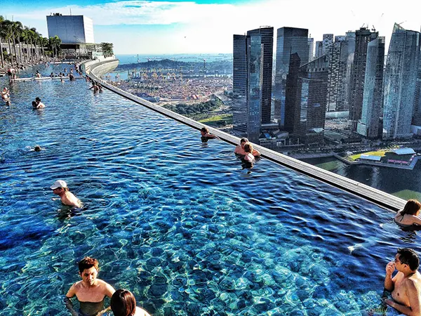 MARINA BAY SANDS HOTEL, СИНГАПУР