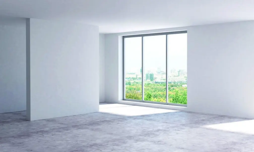 Apartment with White Box pre-finish