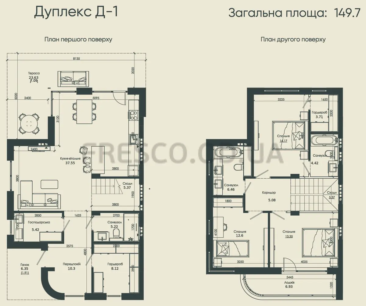 Townhouse · 149.69 m² · One Club Village Cottages